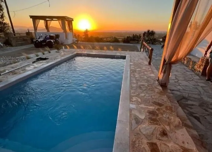 Janakos View With Private Pool Glinado Naxos