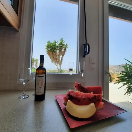 شقة Janakos View With Private Pool